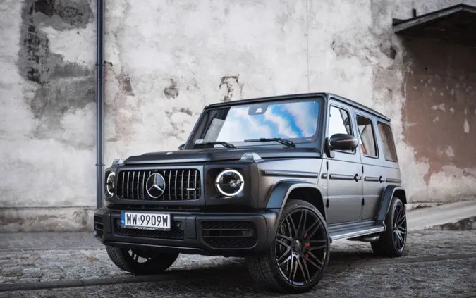 samochody osobowe Mercedes-Benz Klasa G cena 989900 przebieg: 19000, rok produkcji 2021 z Warszawa